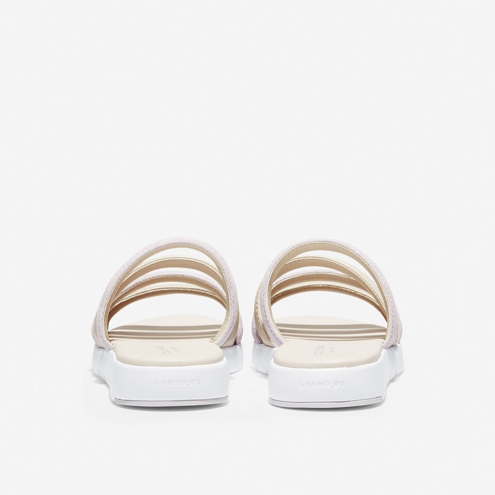 COLE HAAN ZEROGRAND SUEDE STRAPPY SLIDE SANDALS 8 - Picture 4 of 11